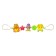 Stretching on the stroller/crib "friendship", 3 toys, color mix, crush me