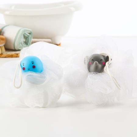 Baby washcloth for bathing, color and pattern mix-8