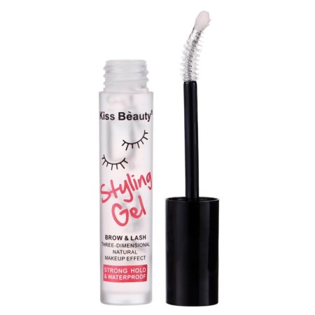 Transparent eyebrow gel, for styling, 6 ml, with 3D effect-2