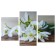 Modular painting on the junction "Snowdrops" 99*65 cm