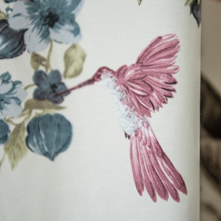 Set of curtains "Act", size 170 x 270 cm - 2 pcs, pink color-3