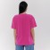 Female T-shirt, pink color, ONE SIZE (42-46)