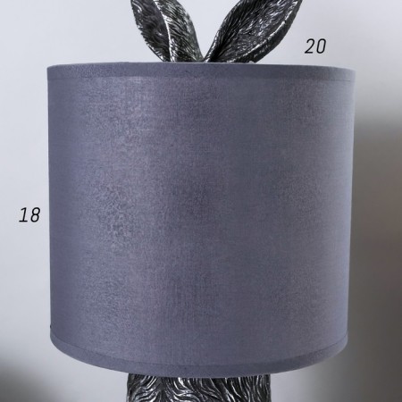 Bunny table lamp E27 40W silver 20x20x43.5 cm Risalux-5