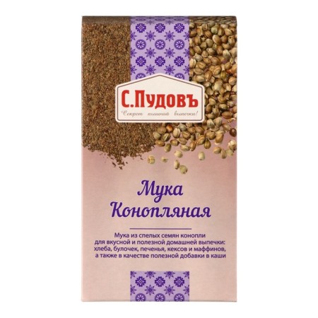 Konophnaya flour "S. Pudov", 200 g-1