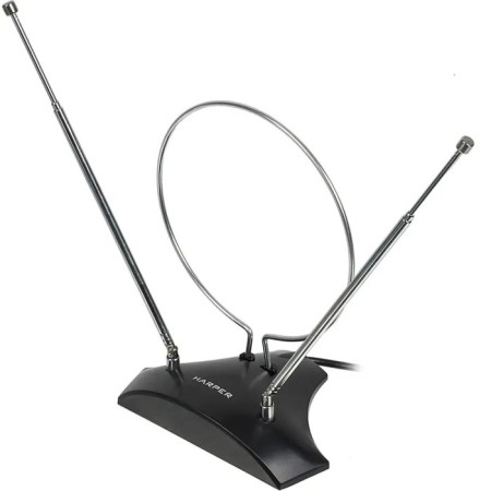 Antenna Harper ADVB-2010, indoor, passive, 7 dB, 1.35m, DVB-T, DVB-T2, digital
