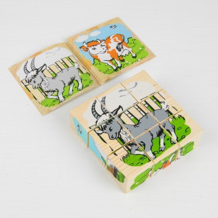 Cubes "Pets", 9 elements-4