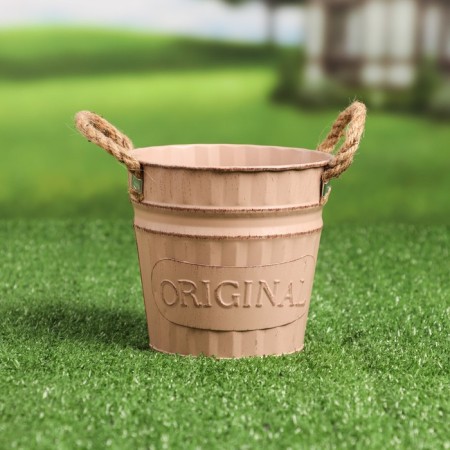 Kashpo "Original bucket" mix, 13x13x12cm-3
