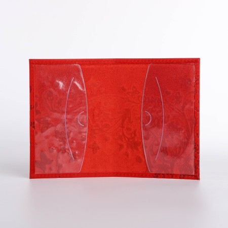 Cover for passport, red color-4