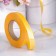 Tape for decor and gifts, yellow, 2 cm x 100 m