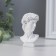 Souvenir Polystone "Bust David" White 4.7x4.5x7.8 cm