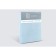 Ecoteus elastic band “Monopsece”, satin, size 160x200x23 cm, blue color