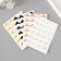 A set of corners with a pocket for photos 24 corners "Classic" mix 12.5x9 cm