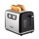 Toster KitFort KT-6221, 870 W, 6 fry modes, 2 toasts, black-silver