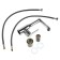 Zein Z3698 sink mixer, pour in a height of 18 cm, ABS plastic, chrome