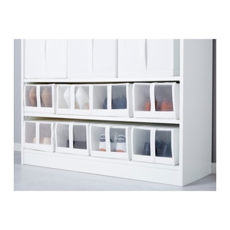 A set of boxes for shoes Skubb, white, 4 pcs.-2