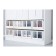 A set of boxes for shoes Skubb, white, 4 pcs.