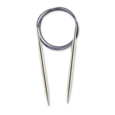 Circular knitting needles, brass 100 cm/ 7.0 mm-1