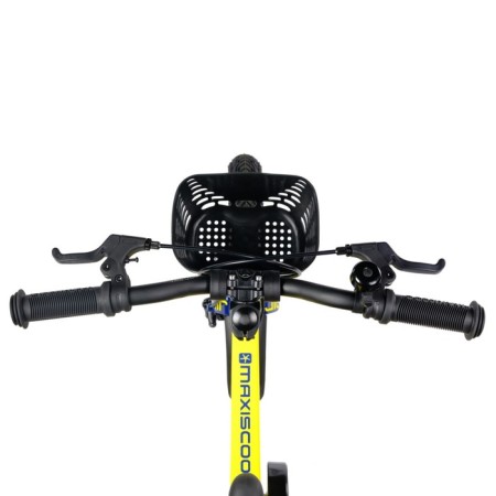 Bicycle 14 ’’ maxiscoo Air Pro, yellow matte color-5