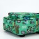 Baby backpack on lightning, external pocket, green color