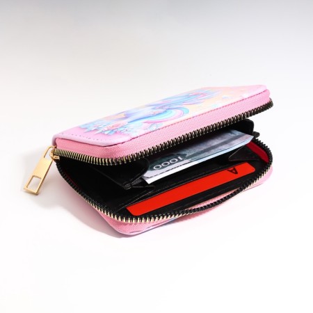 Lightning wallet, pink color-5