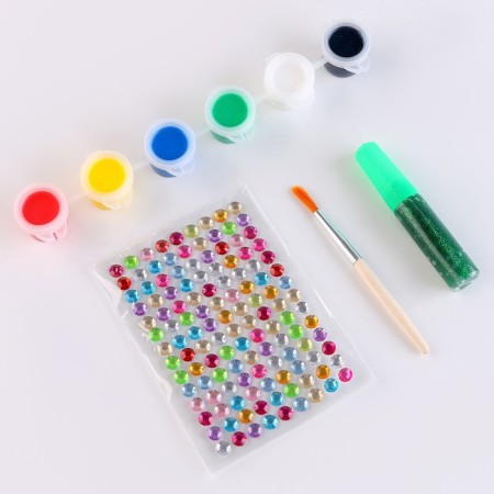 New Year's set for creativity. Christmas balls for coloring "New Year! Best gift ", 6 pcs-2