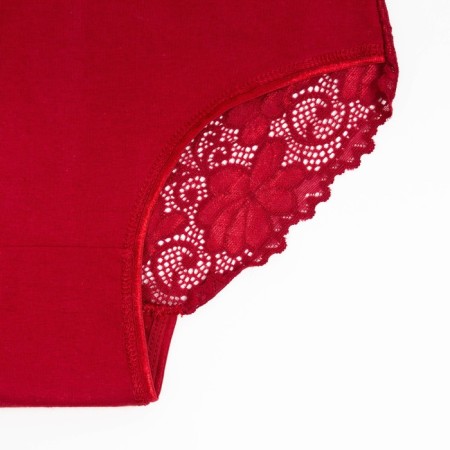 Cowards women's slips, burgundy color, size 44-46-1