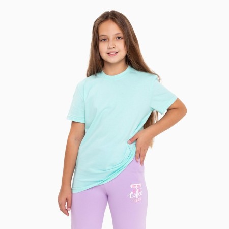 Брюки для девочки, цвет сиреневый, рост 152-3