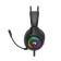 Marvo H8325 headphones, game, full -size, microphone, USB + 3.5 mm, 2 m, RGB, black