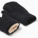 Minaku mittens, black color, 21 cm