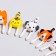 Skewers "ZOO", set 7 pcs