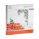 Floor scales IRIT IR-7273, electronic, up to 180 kg, 2HAAA, white suscolet "Leaves"