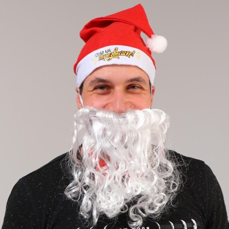 New Year's carnival beard + gift, for the New Year-6