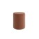 Pouffer Roni-2 350x350x460 Velur Persik
