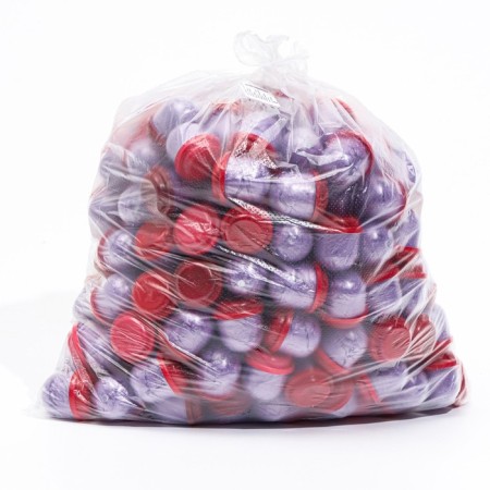Bahilis "Standard", in a capsule with a red cover, purple, 130 x 400 mm, 25 μm, 3 g-1