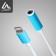 Luazon adapter, with Lightning on Jack 3.5, music + headset, from iOS 10.3, white