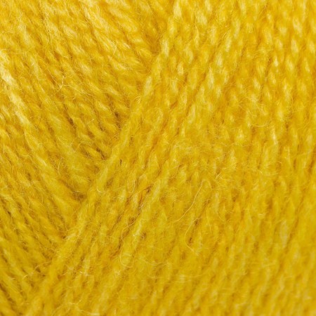 Angora warm yarn 40% wool, 60% acrylic 480m/100g (75 yellow rose)-3