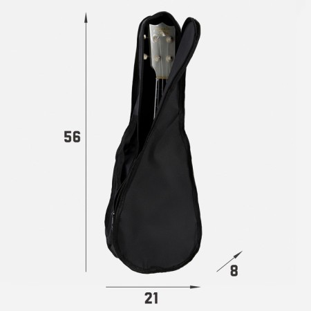Soprano, Black, Black, 59 x 21 cm Up
