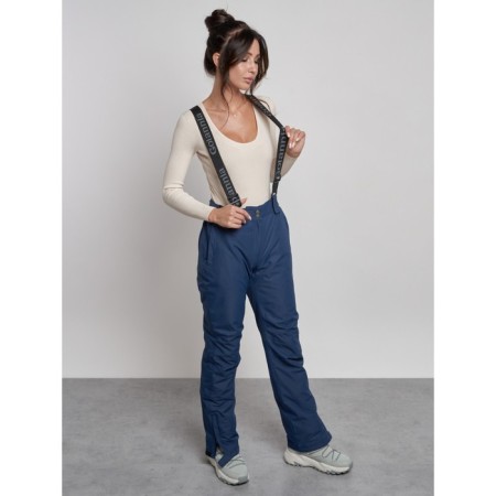 Semi-combinezone ski insulated female winter, size 50, dark blue color-13