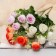 Bouquet "Rosa Ivetta" 4x28 cm, mix