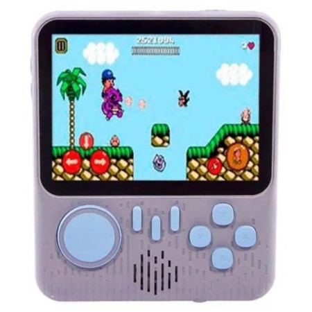 PGP AIO Junior FC32B SLIM, AV cable, 8 bits, 500 games, gray