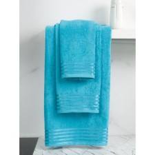 Terry towel Bio-Textiles, 380 gr, size 70x140 cm, blue color