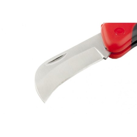 Electrician knife MATRIX 78986, folding, curved blade, ergonomic handle-2