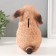Piggy bank "Rabbit No. 4 Siamese color" height 17.5 cm, width 11.5 cm, length 11.5 cm