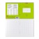 Notebook 24 sheets in a cage, erichkrause "Classic Bright", covered cardboard, an offset block 100% whiteness, green