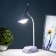 Delser table lamp LED 3W USB AKB Violet 14x13x39 cm Risalux