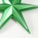Figure "Star of Pereniapine" large green metallic, 55.7x64 cm
