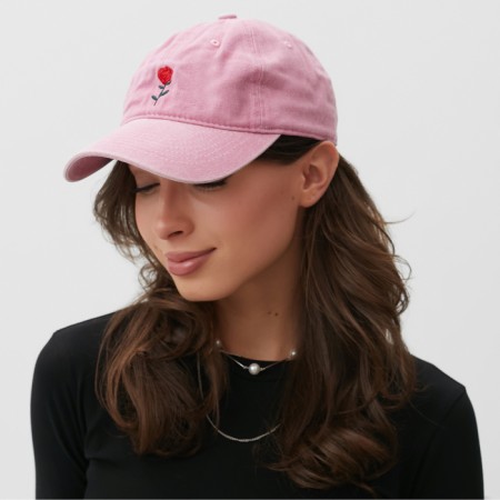 Women's cap "rose" Minaku, col. pink, river 58