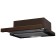 The hood Krona Kamilla 500, built -in, 390 m3/h, 3 speeds, 50 cm, brown