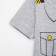 T-shirt Children's KAFTAN "pilot", gray, height 110-116 (32)
