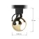 Single-phase track lamp TR35-gU10 GD under the MR16 lamp gold